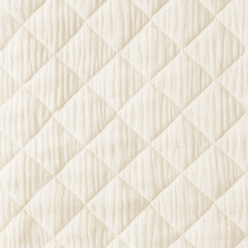Quilted Double Gauze Ecru